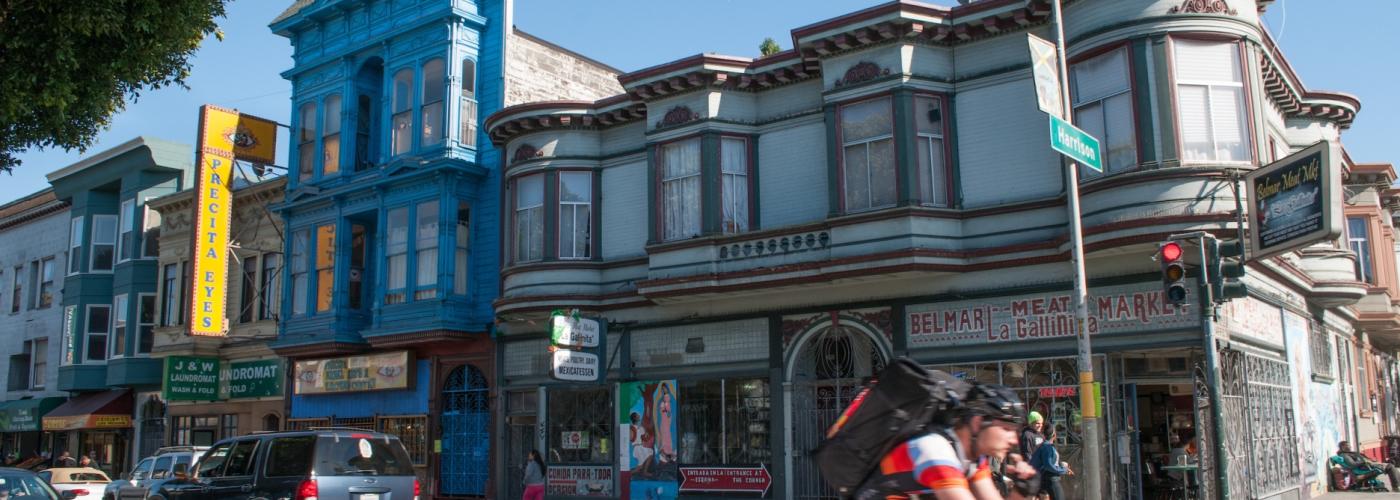 Neighborhood Scenes in the Mission on 24th Street