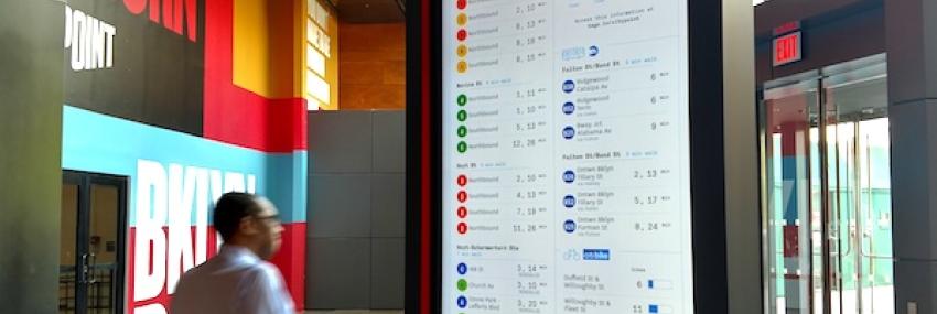 Real-Time Transportation Information Display